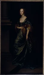 Muotokuva Elizabeth Cecilistä, Devonshiren kreivitärestä, n. 1639 (öljy kankaalle)