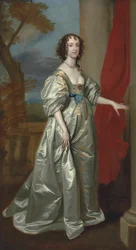 Muotokuva Margaret Smithistä, Thomas Careyn rouvasta, myöhemmin Edward Herbertin rouvasta (1606-1678).
