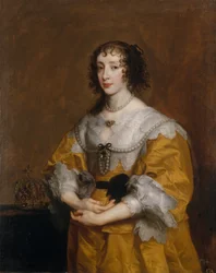 Kuningatar Henrietta Maria, 1636.
