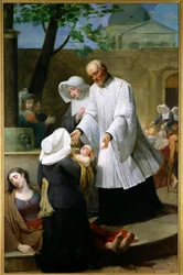 St. Vincent de Paul auttamassa ruton saastuttamia