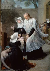 St. Vincent de Paul auttamassa ruton saastuttamia