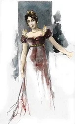 muotokuva Mary Waleskasta (Waleska) (1786-1817), Napoleon I:n rakastajatar