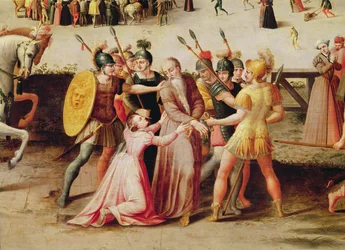 Sir Thomas Moren pidätys vuonna 1535 (yksityiskohta 40437)