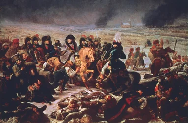 "Napoleon Eylaun taistelun kentällä", 9. helmikuuta 1807 1808
