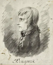 Napoleon Bonaparte, Italian armeijan komentaja, noin 1797.