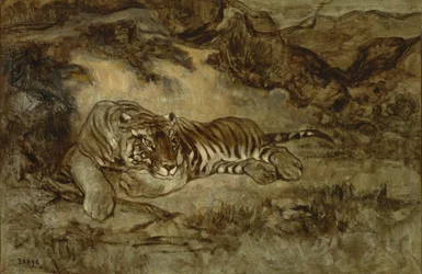 Tiger at Rest, n. 1850-70