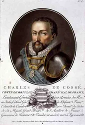 Charles de Cossen, Brissacin kreivin, Ranskan kenttämarsalkka (1506-63) muotokuva