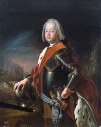 Anhalt-Zerbstin prinssin Christian Augustin muotokuva, 1690-1747, 1725.