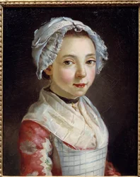 Nuori piika. Antoine Raspalin (1738-1811) maalaus