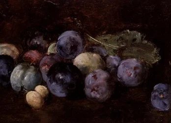 Luumujen asetelma, 1874