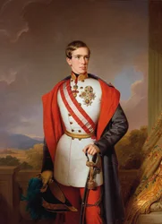 Itävallan keisari Frans Joosef I:n muotokuva, 1849