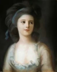 Kreivitär Zofia Potocka-Wittin 1760-1822 muotokuva.