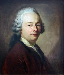 Karl Wilhelm Ramlerin (1725-1798) muotokuva.