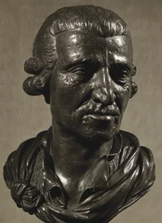 Joseph Haydn. Valettu lyijy rintakuva ...