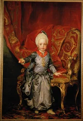 Arkkiherttua Franz von Oesterreich, myöhemmin keisari Franz I (maalaus kankaalle)