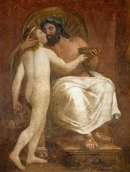Jupiter Kissing Ganymede, Anton Raphael Mengs