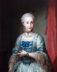 Espanjalaisen Infanta Maria Josefan muotokuva, Anton Raphael Mengs, maalaus