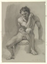 Istuva miesalaston