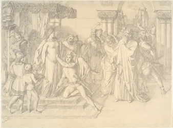 Laulajakilpailu Wartburgissa, n. 1853.