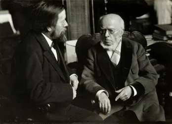 A. v. Menzel i. hänen asuntonsa m. A. v. Werner