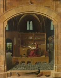 Pyhä Hieronymus työhuoneessaan, n. 1475