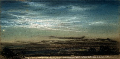 Auringonlasku ja hämäräpilvi, 6. heinäkuuta 1885