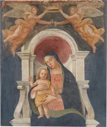 Antoniazzo Romano - Madonna ja lapsi, n. 1495.