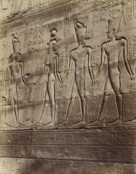 Bas Relief Edfun temppelistä