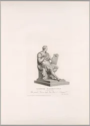 George Washington, etunäkymä, teoksesta Oeuvre de Canova