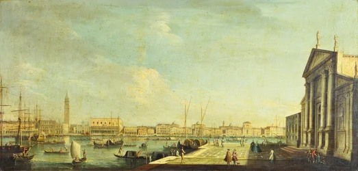 Bacino di San Marco, Venetsia (öljy kankaalle)