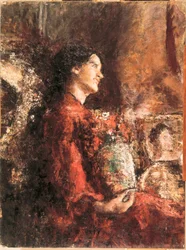 Lidia, 1800-luvun loppu - 1900-luvun alku (öljymaalaus)