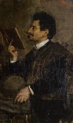 Muotokuva kriitikko Saverio Kambo