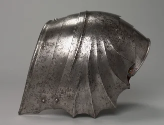 Goottilainen viuhkamainen pauldron, noin 1485-1500