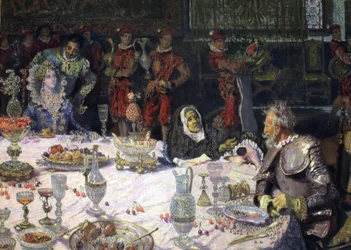 Cena en casa de los Duques (Illallinen herttuoiden talossa – Don Quijote -jakso)
