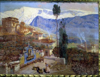Paisaje granadino (Maisema Granadan lähellä)