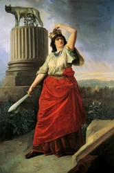Allegoria Italian yhdistymisestä, Antonio Muzzi (1815-1894)
