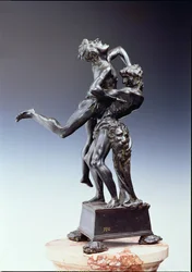 Hercules ja Antaeus, n. 1475-1480 (pronssi) (katso myös 79921)