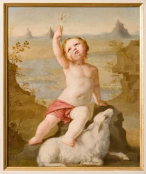 aInfant St. John (öljy pahville)