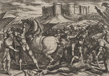 Levy 17: Roomalaiset veivät Civilisin hevosen harhaan uskomaan, että hän oli kuollut tai loukkaantunut, vuodesta..., 1611.