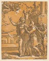 Keisari Augustus ja Tiburtine Sibyl