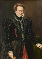 Saksa: Herzogin Margarete von Parma (1522-1586) Margaret, Parman herttuatar.