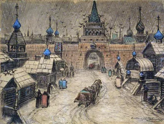 Vanha Moskova, 1908 (hiili ja wc kortilla)