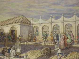 Kivisilta Pietari I:n aikaan, 1901