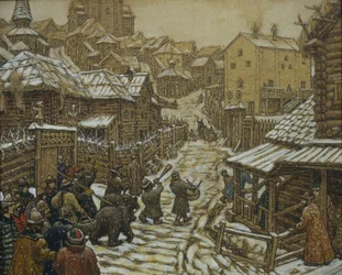 Karhunkouluttajat. Vanha Moskova, 1911