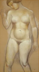 Seisova alaston Marie, noin 1931