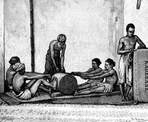 Kanelipakkaus, Intia, 1895.