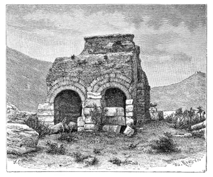 Pyhän Paavalin vankila, Efesos, Turkki, 1895.