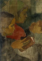 "Bretonin talonpoikanaiset messussa", 1890-luku