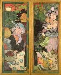 Elämän ilot (maalattu näyttö)