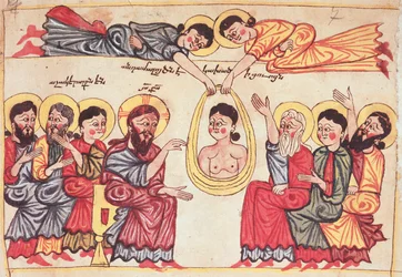 Sairaiden parantaminen evankeliumista, n. 1200